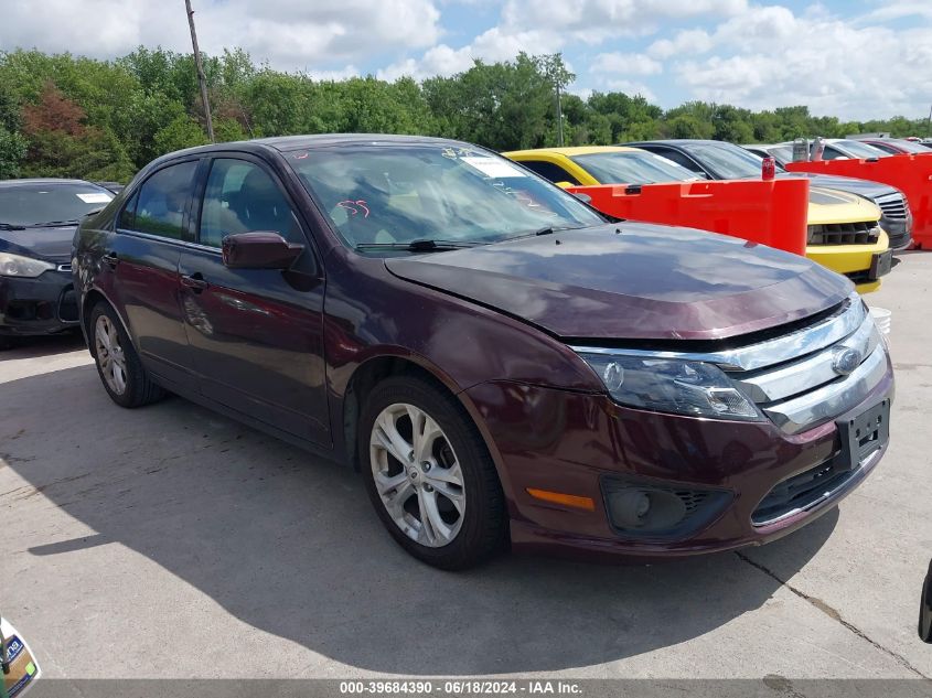 2012 FORD FUSION SE