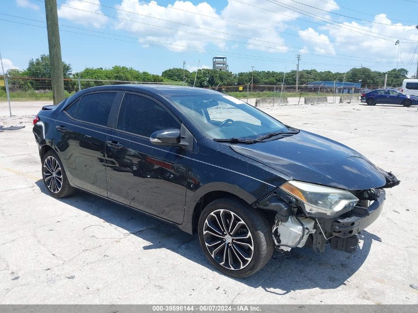 2016 TOYOTA COROLLA S PLUS