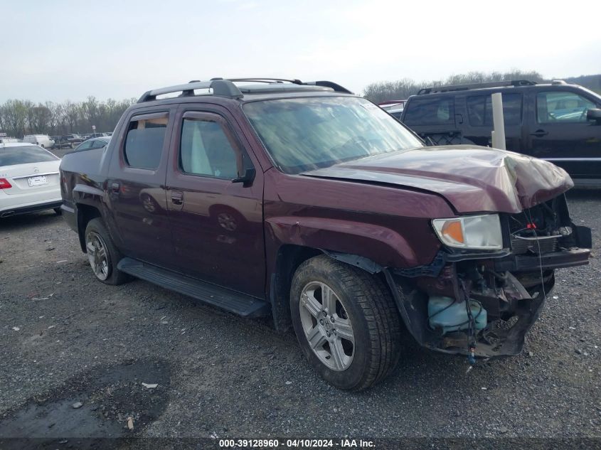 2010 HONDA RIDGELINE RTL