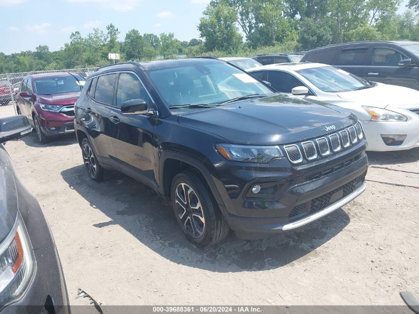 2022 JEEP COMPASS LIMITED 4X4