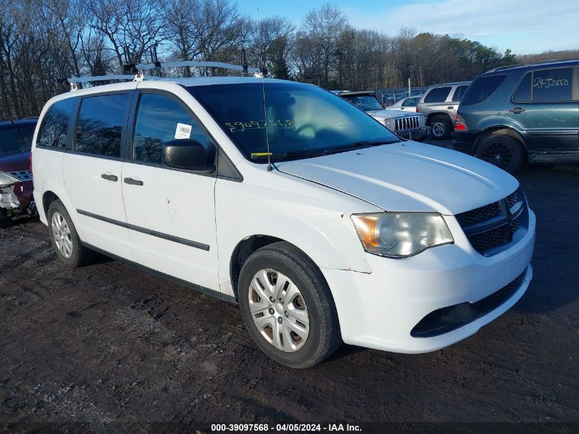 2014 DODGE GRAND CARAVAN AMERICAN VALUE PKG