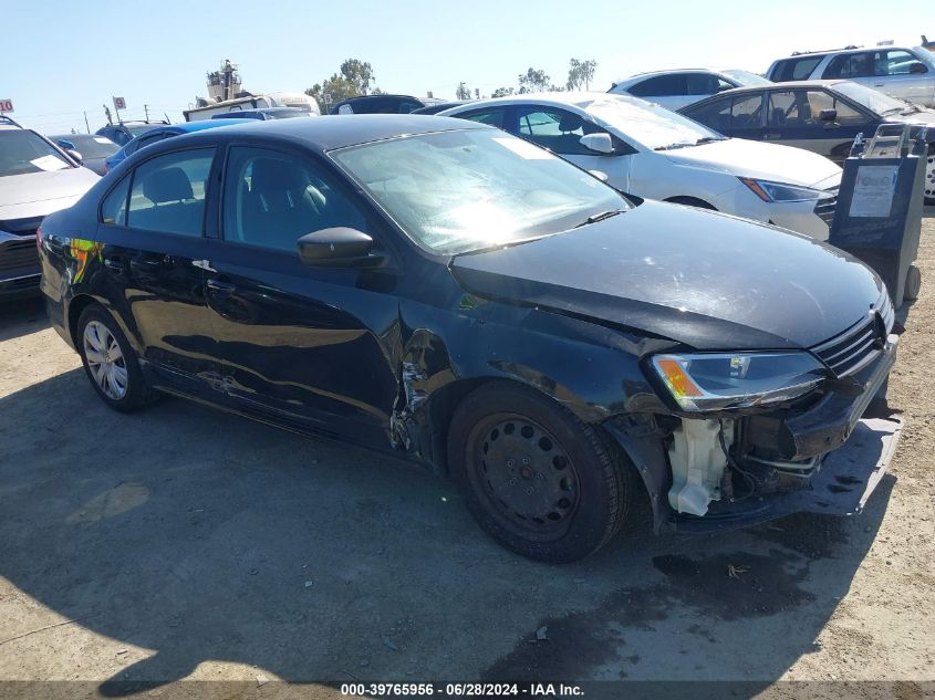 2014 VOLKSWAGEN JETTA 2.0L S