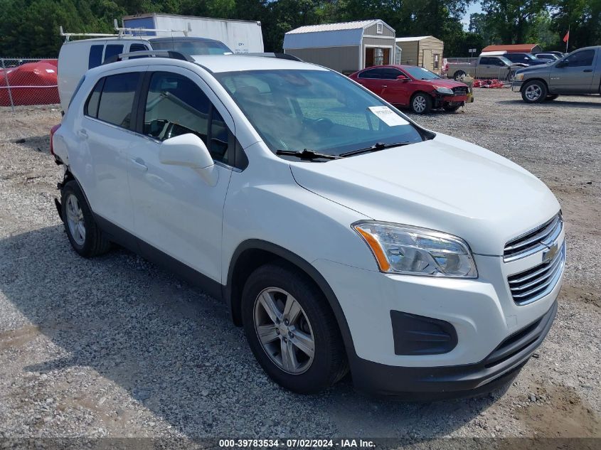 2016 CHEVROLET TRAX LT