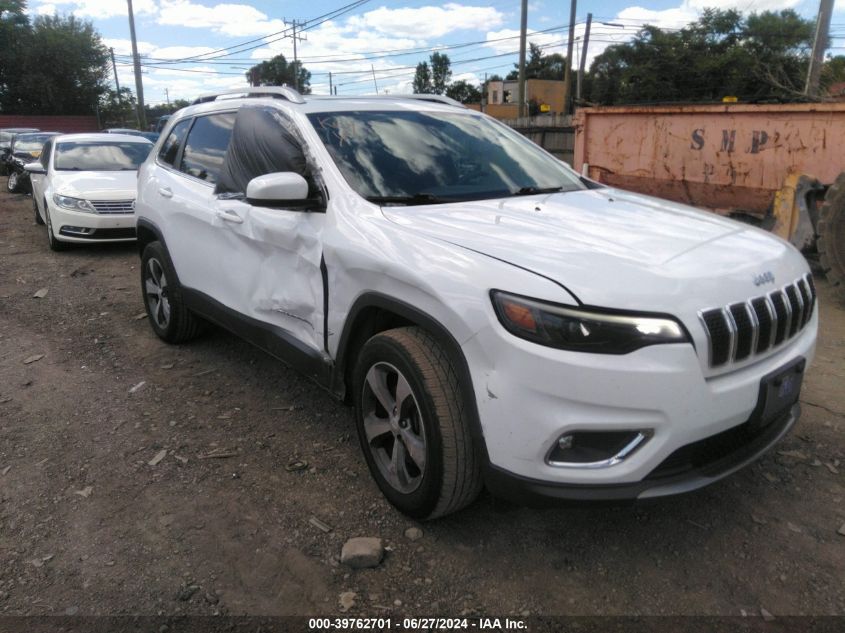 2019 JEEP CHEROKEE LIMITED 4X4