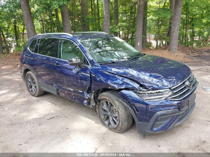 2022 VOLKSWAGEN TIGUAN 2.0T SE