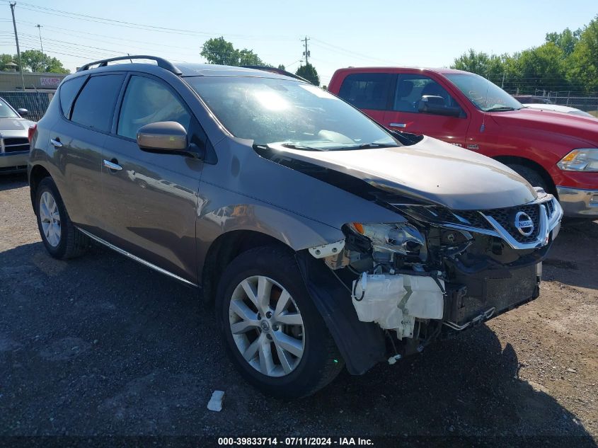 2012 NISSAN MURANO SL