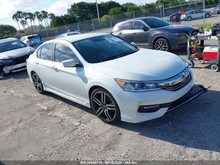 2016 HONDA ACCORD SPORT