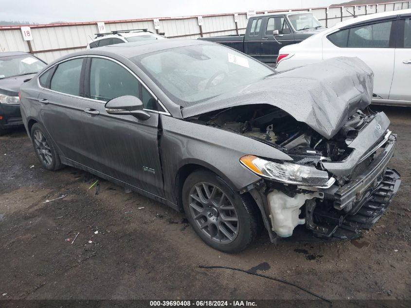 2013 FORD FUSION ENERGI TITANIUM