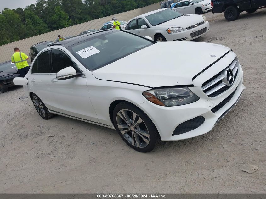 2015 MERCEDES-BENZ C 300