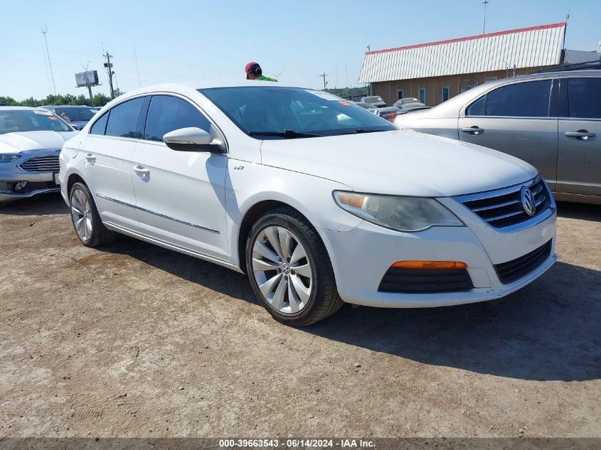 2012 VOLKSWAGEN CC SPORT