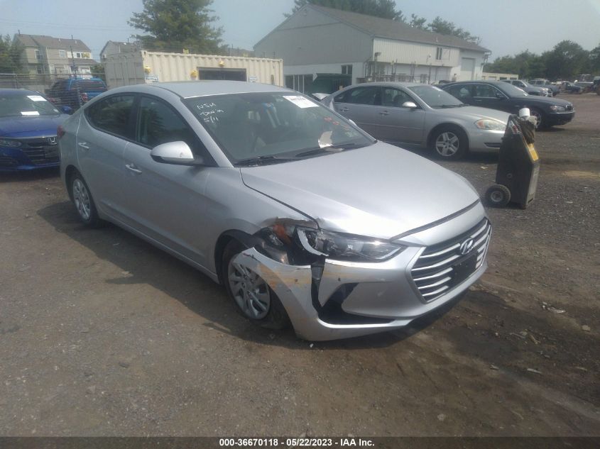 2017 HYUNDAI ELANTRA SE