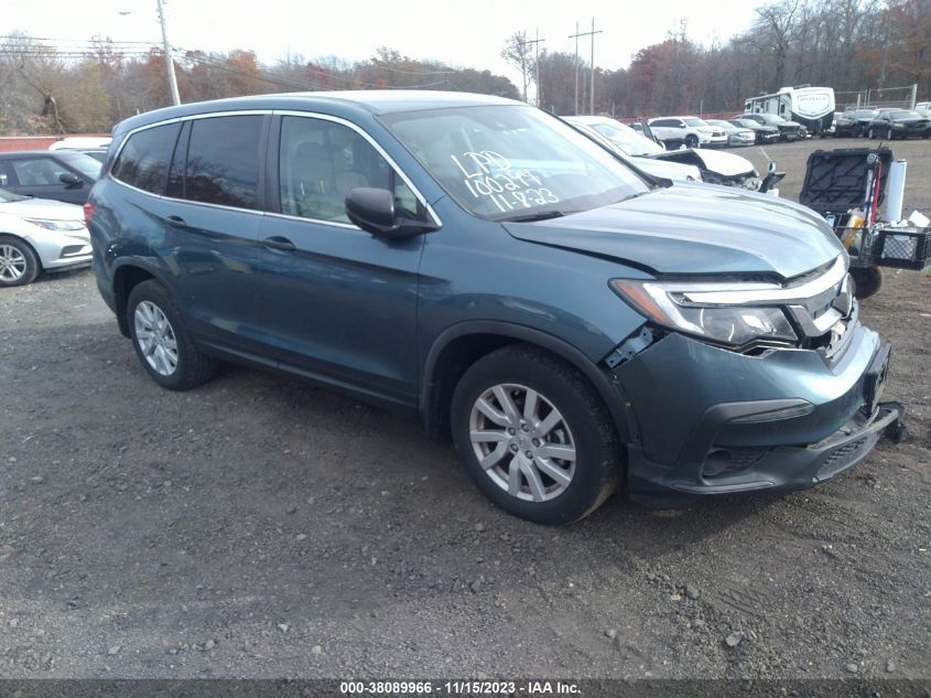 2019 HONDA PILOT LX