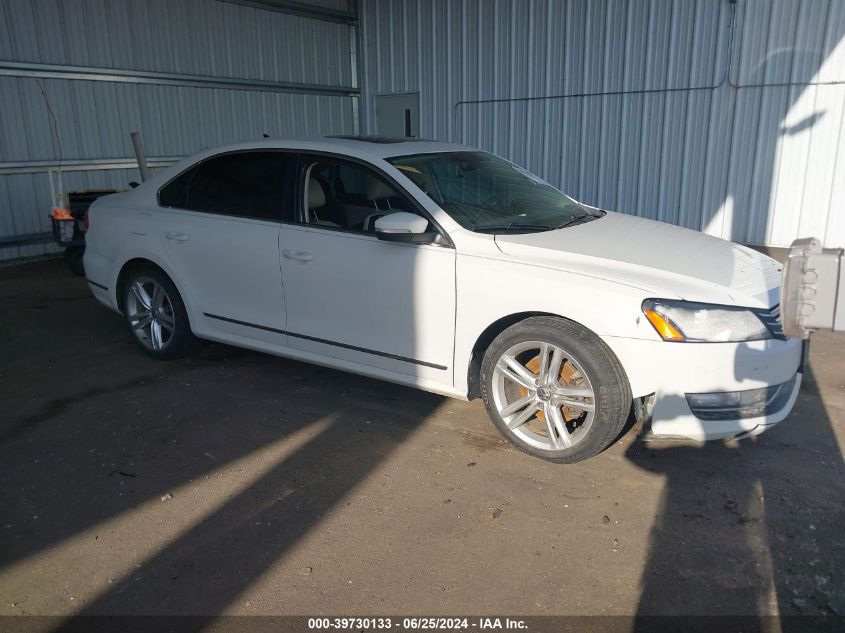 2014 VOLKSWAGEN PASSAT SEL