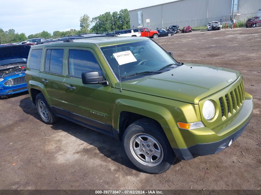 2012 JEEP PATRIOT SPORT