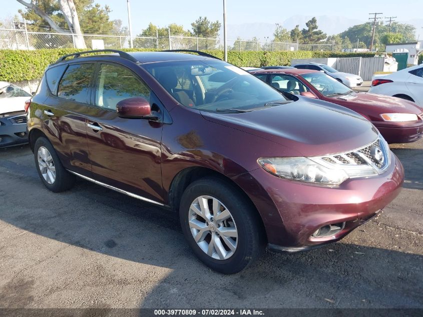 2014 NISSAN MURANO SV