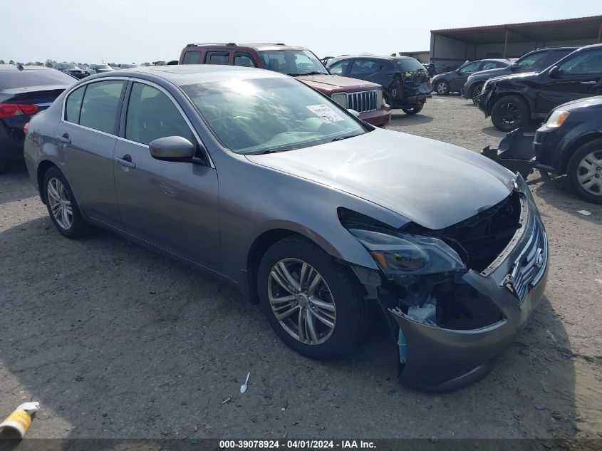 2010 INFINITI G37X