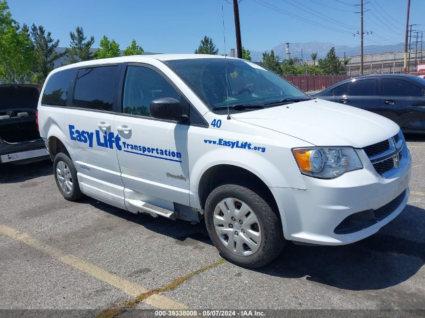 2018 DODGE GRAND CARAVAN SE