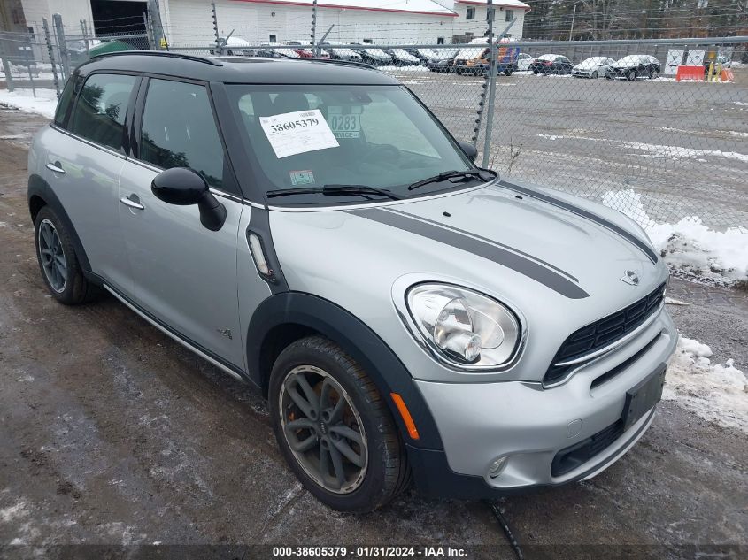 2016 MINI COUNTRYMAN COOPER S