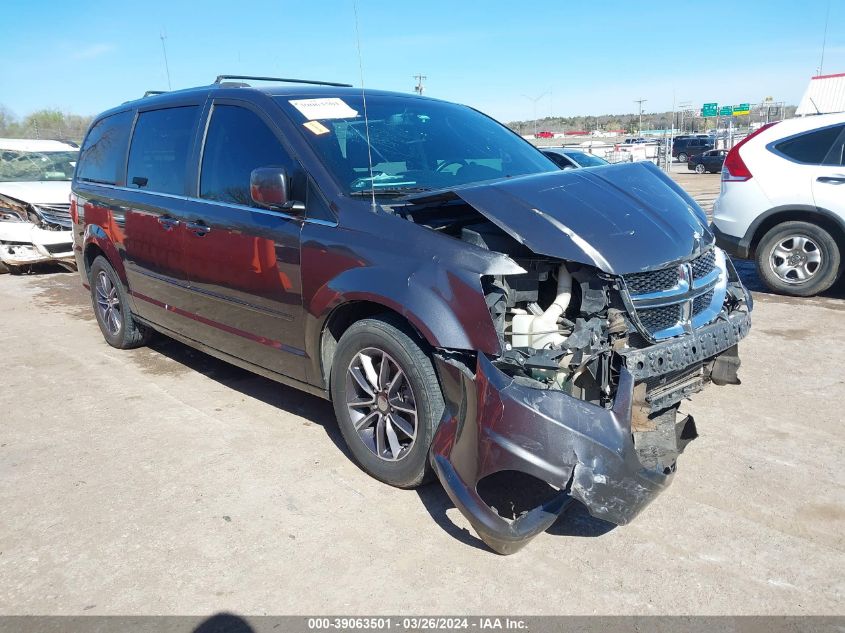 2017 DODGE GRAND CARAVAN SXT