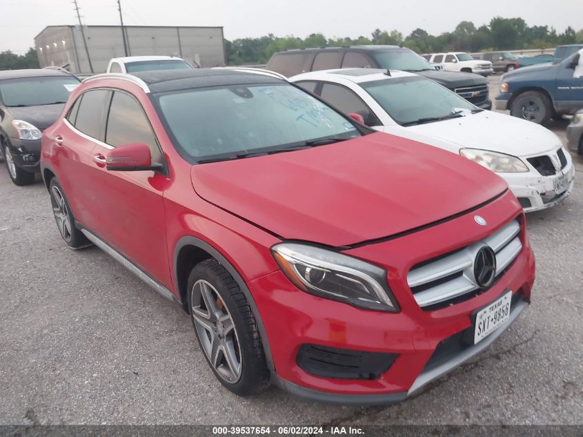 2015 MERCEDES-BENZ GLA 250