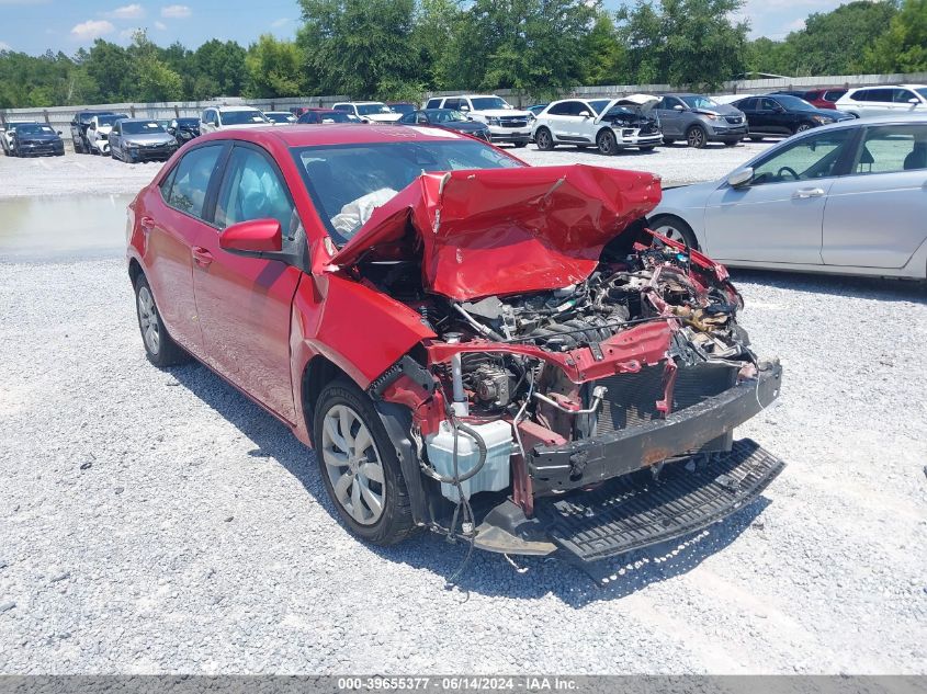 2017 TOYOTA COROLLA LE