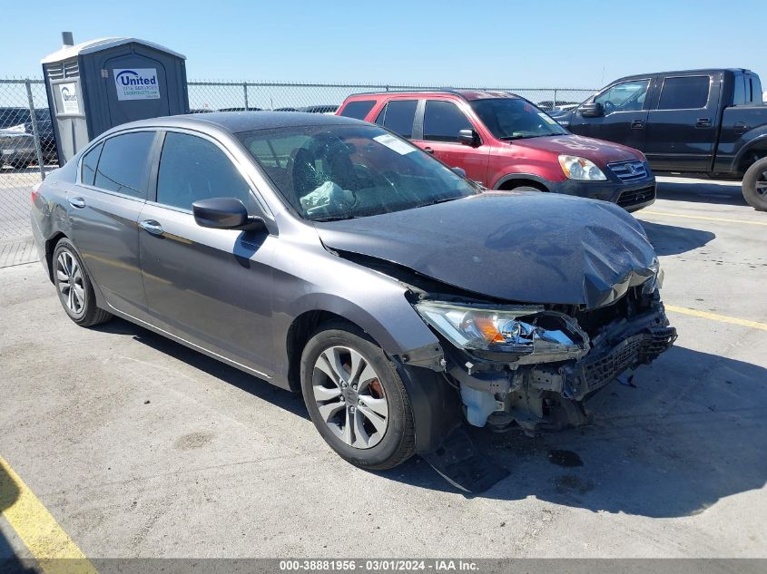 2013 HONDA ACCORD LX