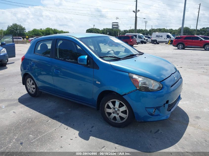 2015 MITSUBISHI MIRAGE RF