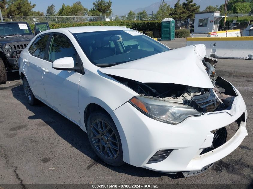 2016 TOYOTA COROLLA LE