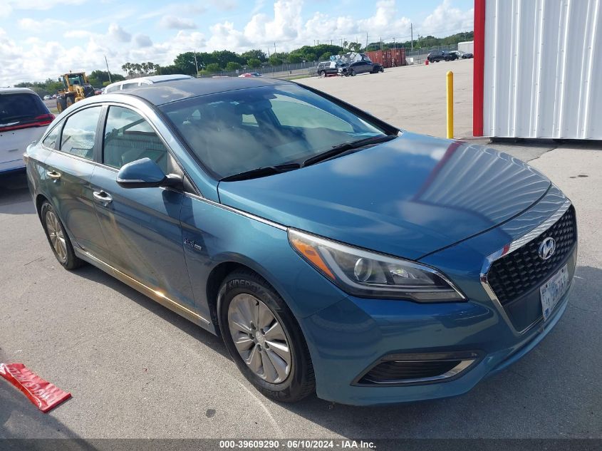 2016 HYUNDAI SONATA HYBRID/SE