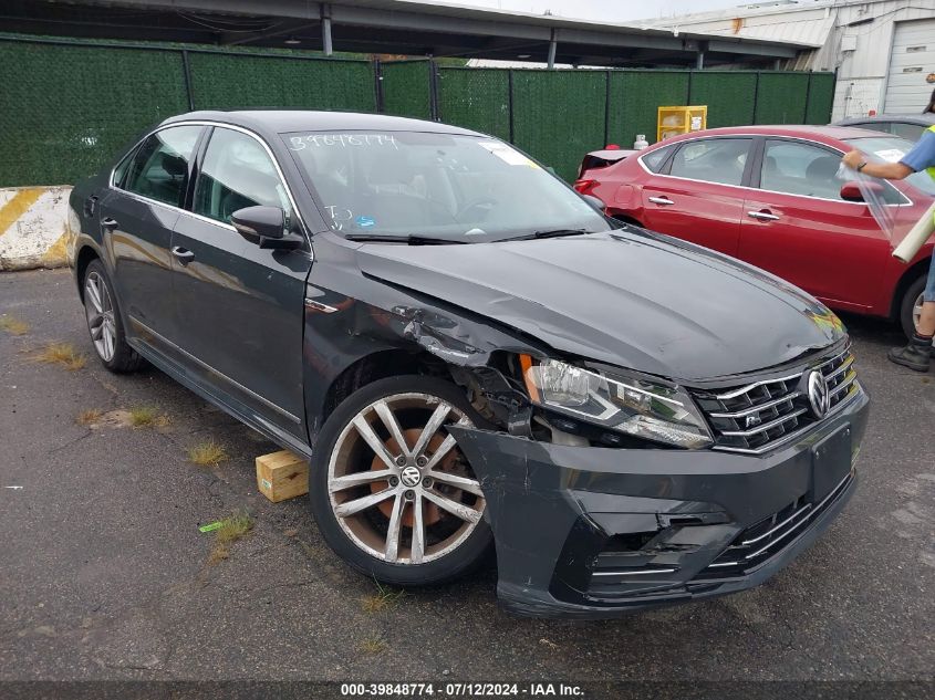 2017 VOLKSWAGEN PASSAT 1.8T R-LINE