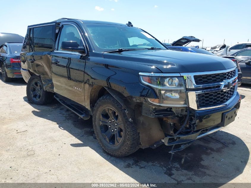 2019 CHEVROLET TAHOE LT