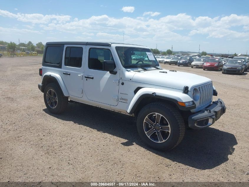 2023 JEEP WRANGLER 4-DOOR SAHARA 4X4