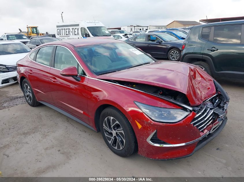 2023 HYUNDAI SONATA HYBRID BLUE