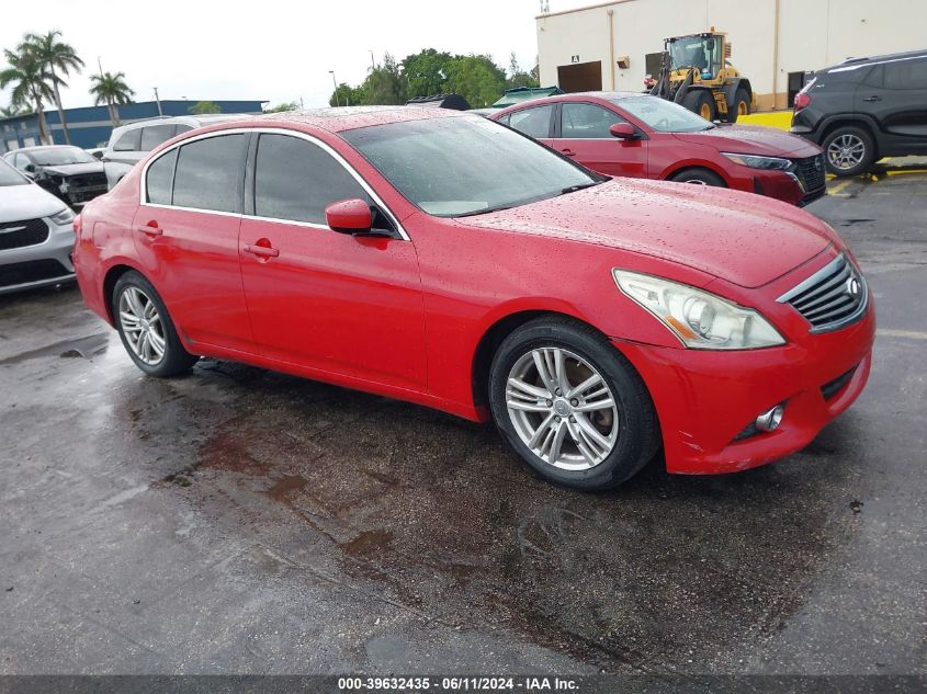 2010 INFINITI G37 JOURNEY