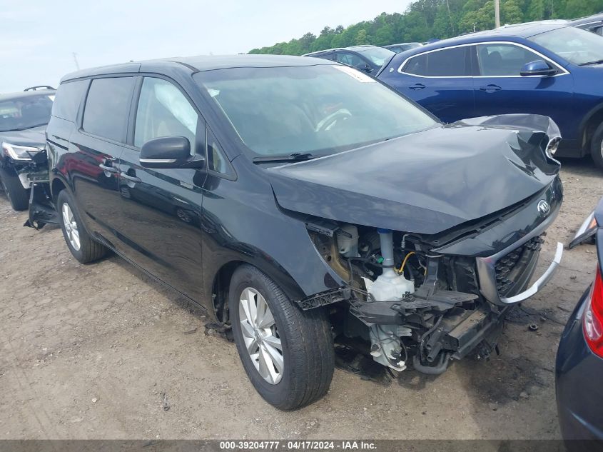 2017 KIA SEDONA LX