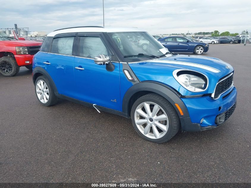 2011 MINI COOPER S COUNTRYMAN