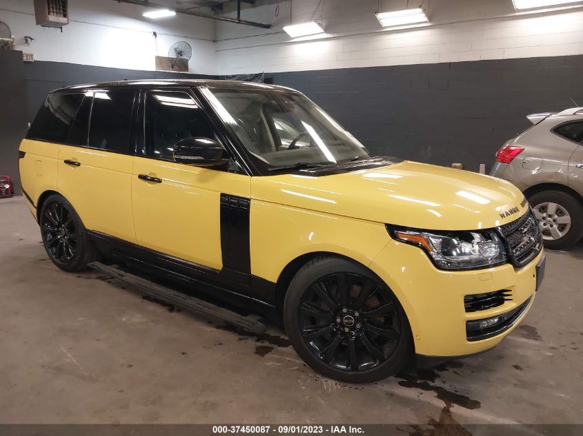 2015 LAND ROVER RANGE ROVER 5.0L V8 SUPERCHARGED