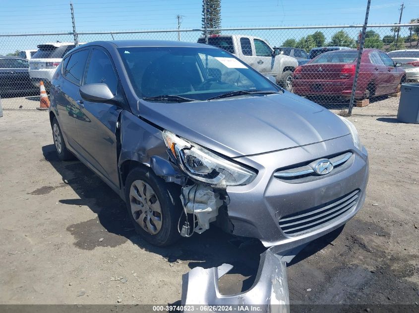 2016 HYUNDAI ACCENT SE