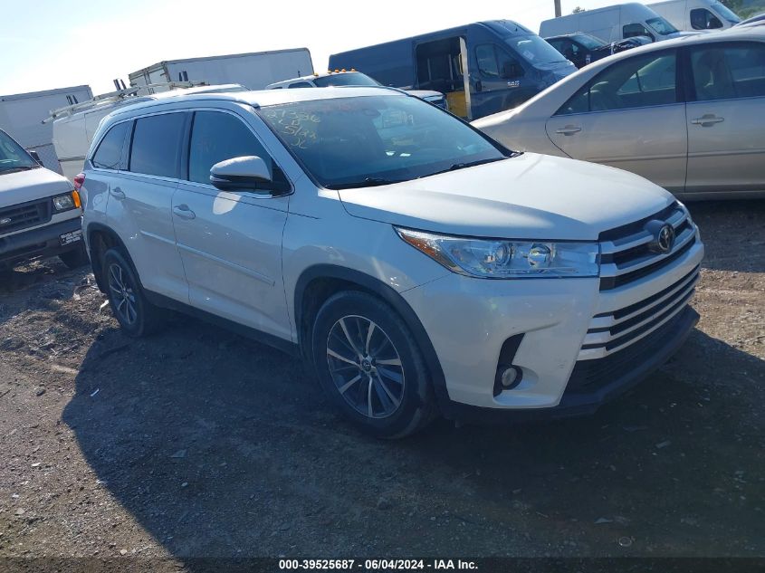 2019 TOYOTA HIGHLANDER XLE