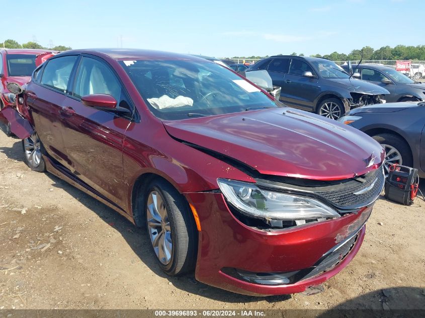 2015 CHRYSLER 200 S