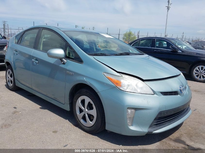 2013 TOYOTA PRIUS THREE