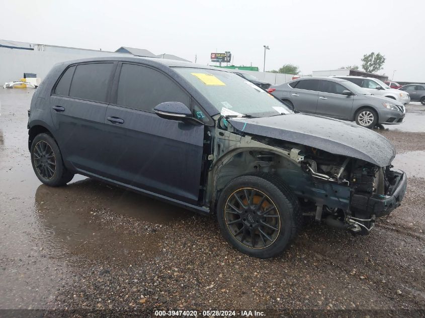 2017 VOLKSWAGEN GOLF TSI S 4-DOOR/TSI SE 4-DOOR/TSI SEL 4-DOOR/TSI WOLFSBURG EDITION 4-DOOR