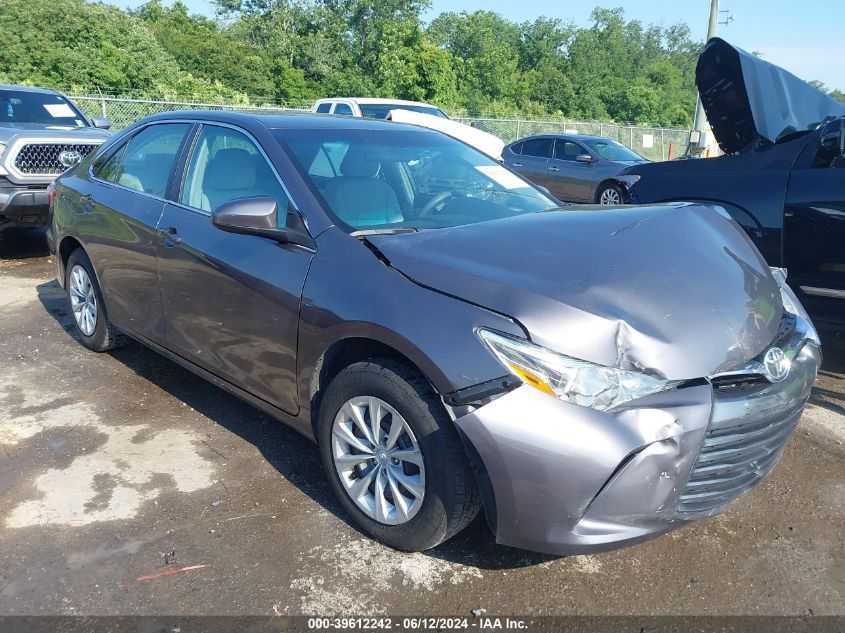 2016 TOYOTA CAMRY LE