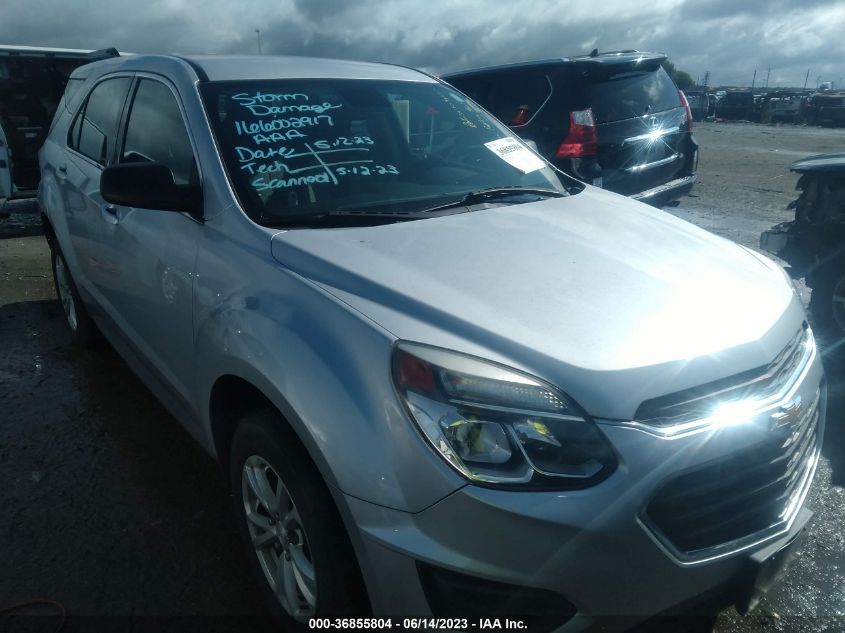 2017 CHEVROLET EQUINOX LS