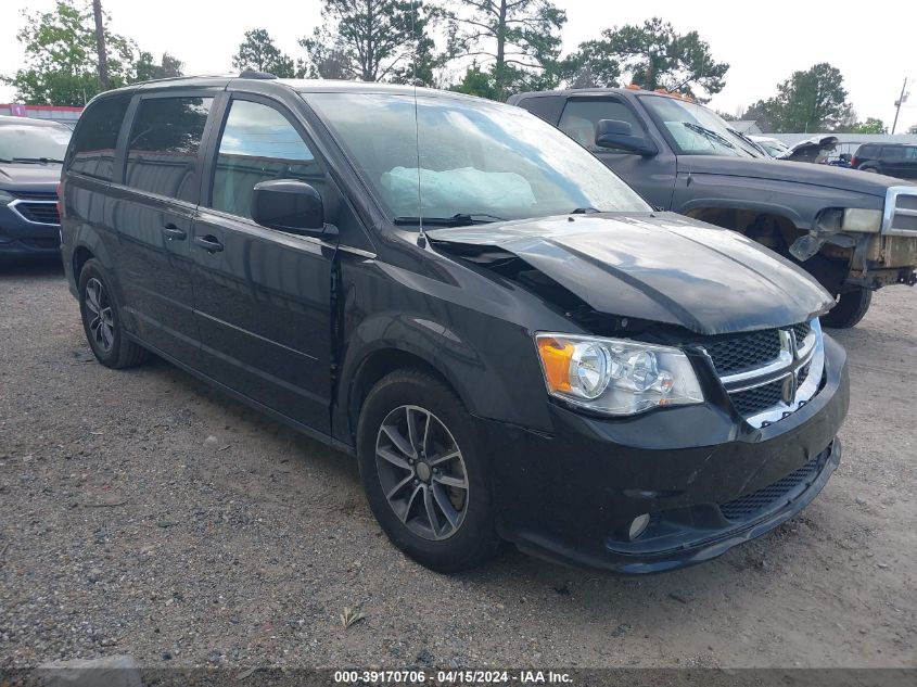 2017 DODGE GRAND CARAVAN SXT