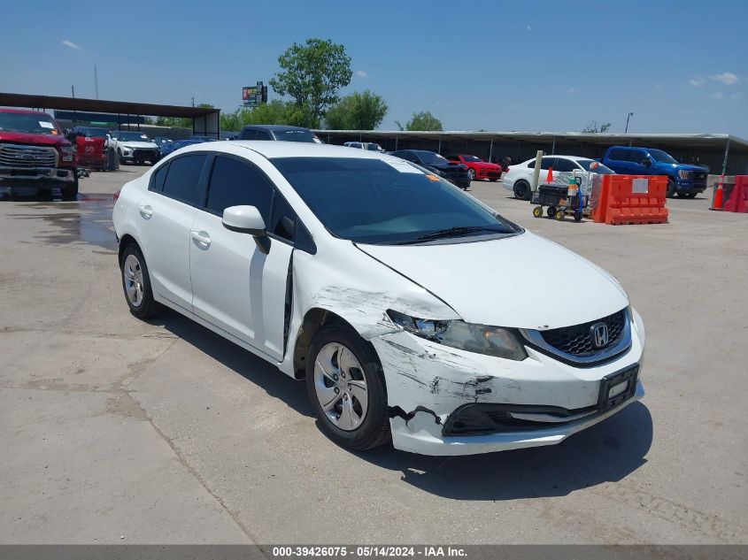 2013 HONDA CIVIC LX