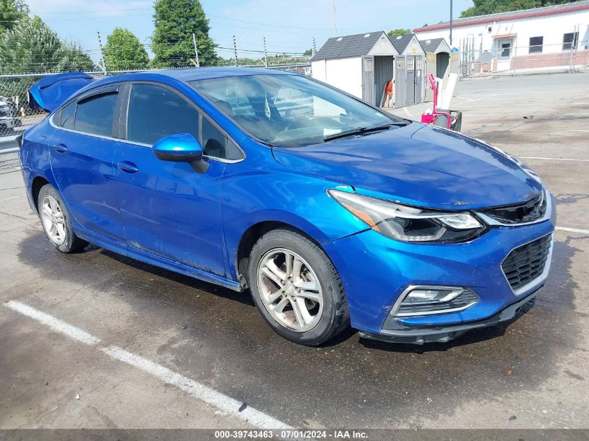 2016 CHEVROLET CRUZE LT AUTO