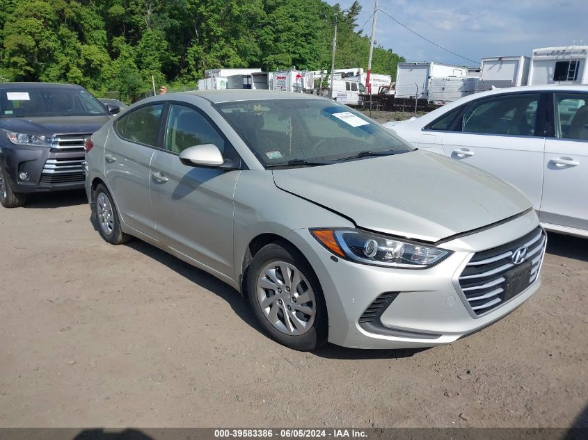 2017 HYUNDAI ELANTRA SE