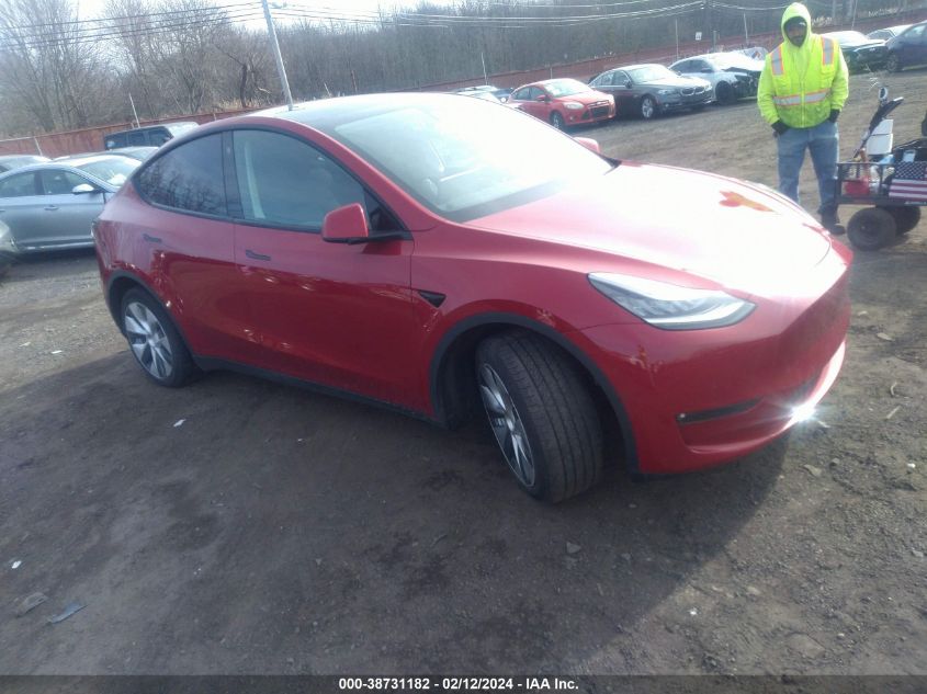 2022 TESLA MODEL Y LONG RANGE DUAL MOTOR ALL-WHEEL DRIVE