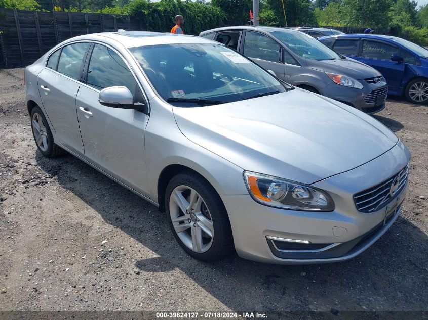 2014 VOLVO S60 T5/T5 PLATINUM/T5 PREMIER/T5 PREMIER PLUS